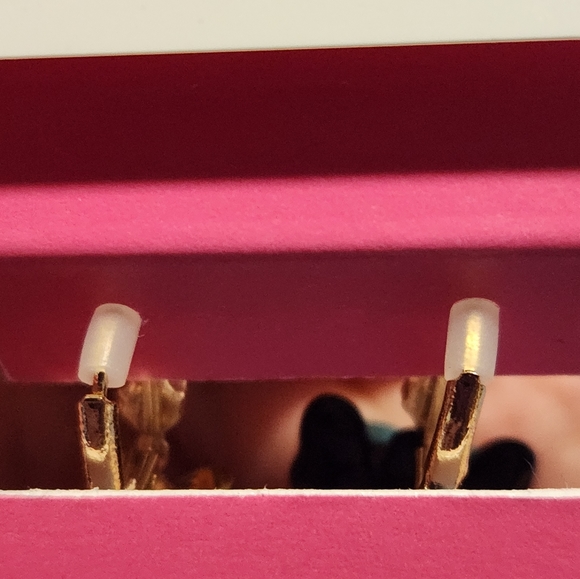 Betsey Johnson Cupcake Stand Earrings - Picture 3 of 3